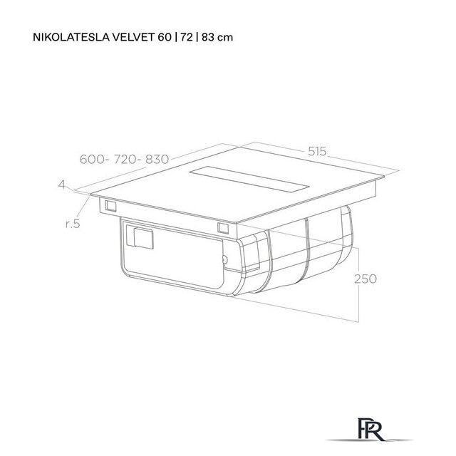 Варочная панель Elica Nikolatesla Velvet BL/A/72 PRF0196870 - Изображение №2 — Интернет-магазин ПроЗаказ