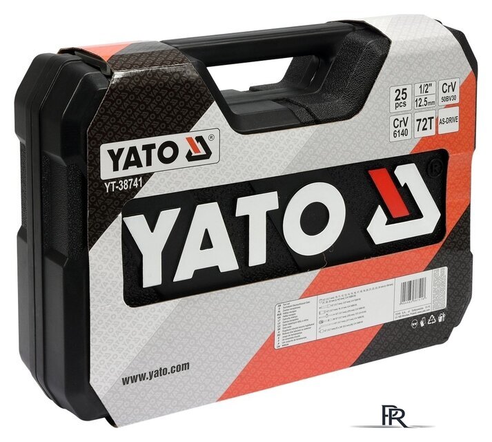Универсальный набор инструментов Yato YT-38741 (25 предметов) - Изображение №4 — Интернет-магазин ПроЗаказ