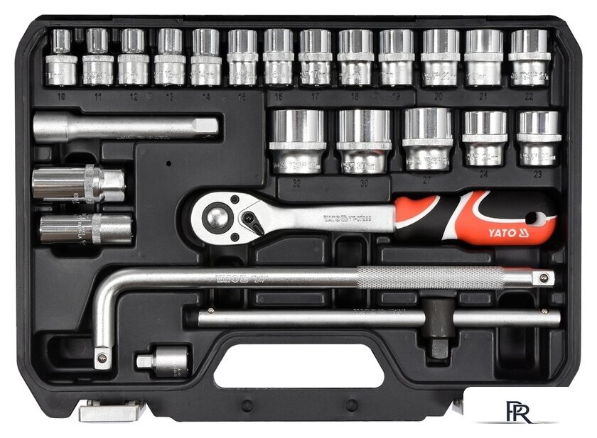 Универсальный набор инструментов Yato YT-38741 (25 предметов) - Изображение №2 — Интернет-магазин ПроЗаказ