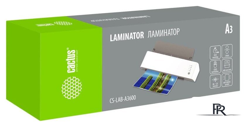 Ламинатор CACTUS CS-LAB-A3600 - Изображение №2 — Интернет-магазин ПроЗаказ