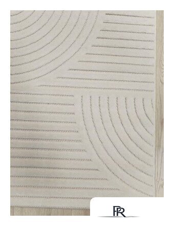 Ковер для жилой комнаты Radjab Carpet Сканди Сизаль Прямоугольник 10949A 12211RK (1.6x2.3, Krem/Krem) - Изображение №3 — Интернет-магазин ПроЗаказ