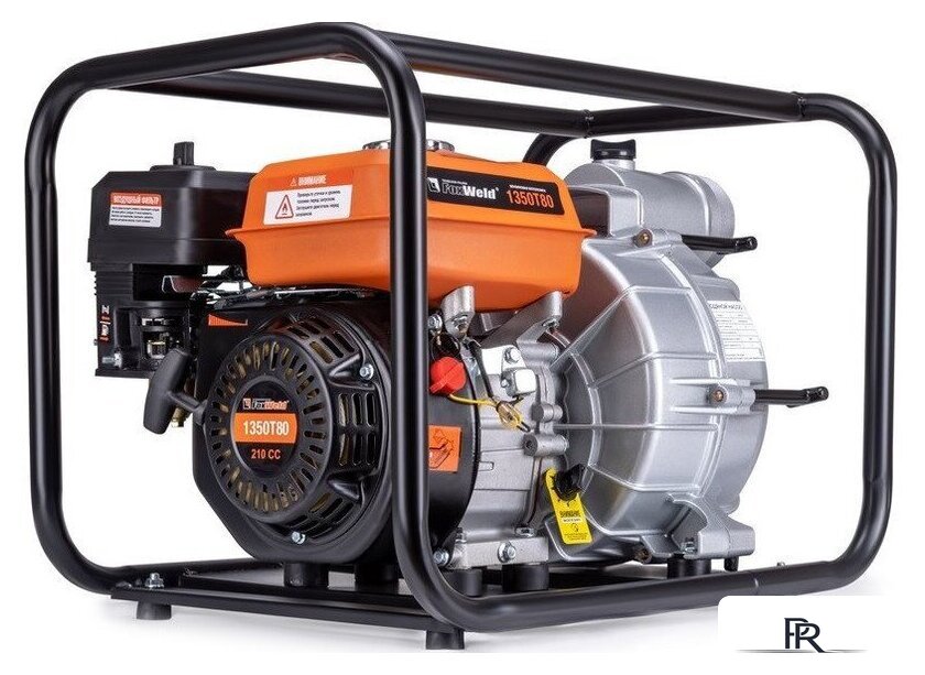 Мотопомпа FoxWeld 1350T80 - Изображение №1 — Интернет-магазин ПроЗаказ