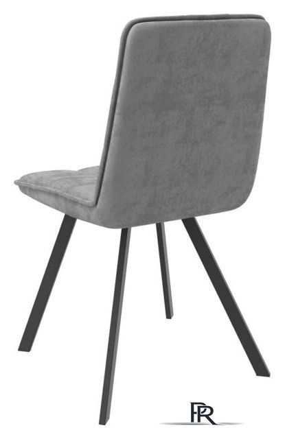 Стул Мамадома Rom D (b22 Grey Lux/черный) - Изображение №2 — Интернет-магазин ПроЗаказ