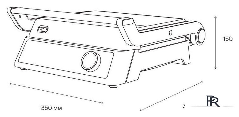 Электрогриль Garlyn GL-500 Pro - Изображение №8 — Интернет-магазин ПроЗаказ