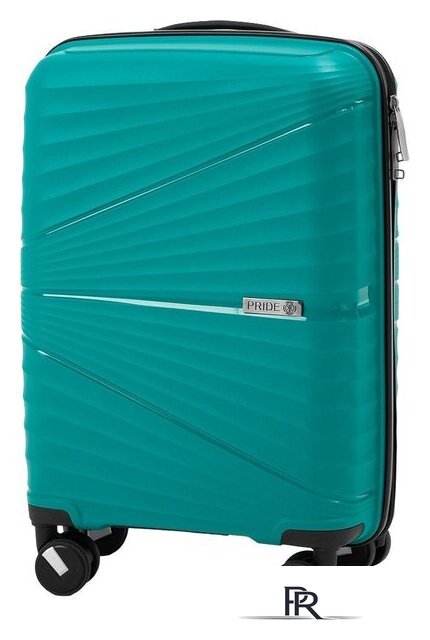 Чемодан-спиннер Pride PP-9702 (S, бирюзовый) - Изображение №1 — Интернет-магазин ПроЗаказ
