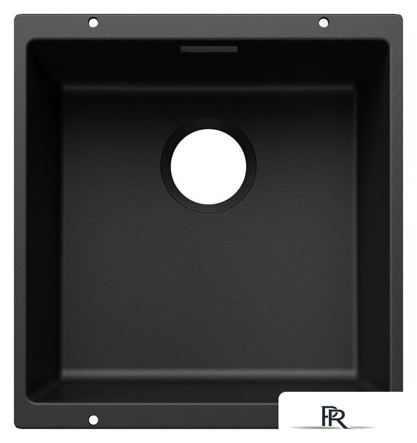 Кухонная мойка Blanco Subline 400-U Coloured Components 527786 (черный) - Изображение №1 — Интернет-магазин ПроЗаказ