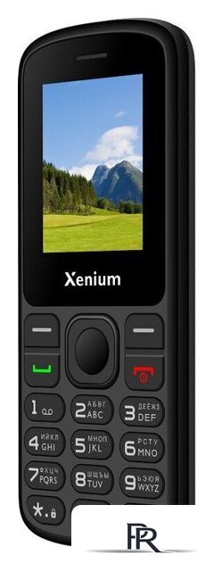 Кнопочный телефон Xenium X160 (черный) - Изображение №2 — Интернет-магазин ПроЗаказ
