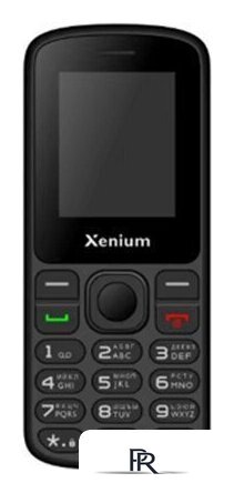 Кнопочный телефон Xenium X160 (черный) - Изображение №1 — Интернет-магазин ПроЗаказ