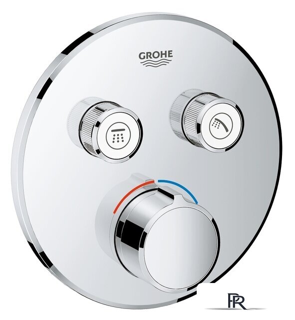 Смеситель без скрытого механизма Grohe Grohtherm SmartControl 29145000 - Изображение №1 — Интернет-магазин ПроЗаказ