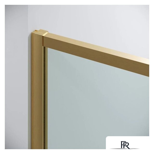 Душевая стенка Grossman Galaxy 90x195 200.K33.01.90.32.00 (золото сатинстекло прозрачное) - Изображение №2 — Интернет-магазин ПроЗаказ