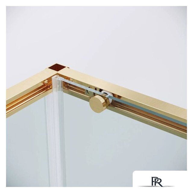 Душевая стенка Grossman Galaxy 90x195 200.K33.01.90.32.00 (золото сатинстекло прозрачное) - Изображение №3 — Интернет-магазин ПроЗаказ