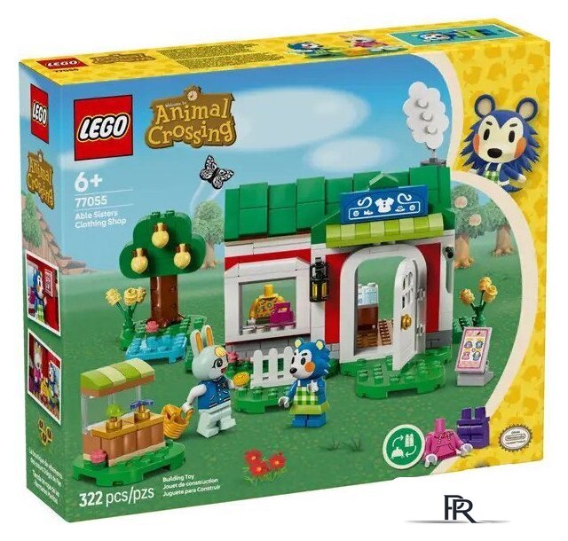 Конструктор LEGO Animal Crossing Магазин одежды сестер Эбл 77055 - Изображение №1 — Интернет-магазин ПроЗаказ