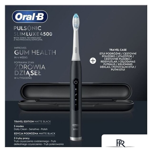 Электрическая зубная щетка Oral-B Pulsonic Slim Luxe 4500 - Изображение №3 — Интернет-магазин ПроЗаказ