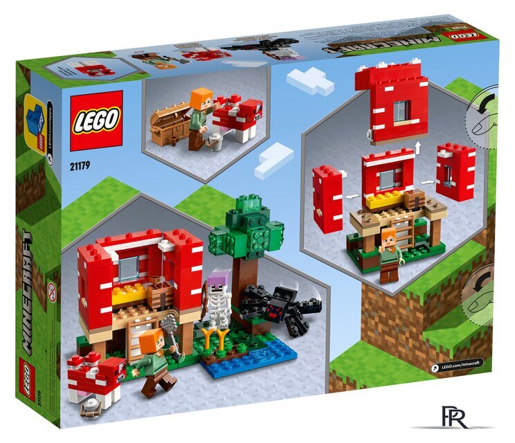 Конструктор LEGO Minecraft 21178 Лисья хижина - Изображение №2 — Интернет-магазин ПроЗаказ