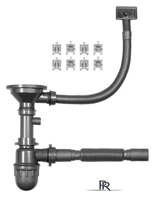 Кухонная мойка ARFEKA Eco AR 600*500 Satin - Изображение №10 — Интернет-магазин ПроЗаказ