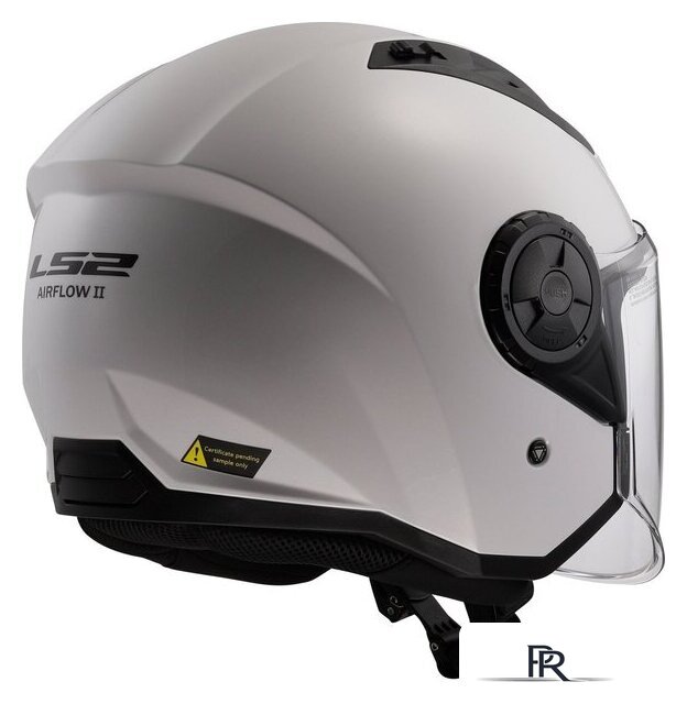 Мотошлем LS2 OF616 Airflow 2 Solid (S, белый глянцевый) - Изображение №12 — Интернет-магазин ПроЗаказ
