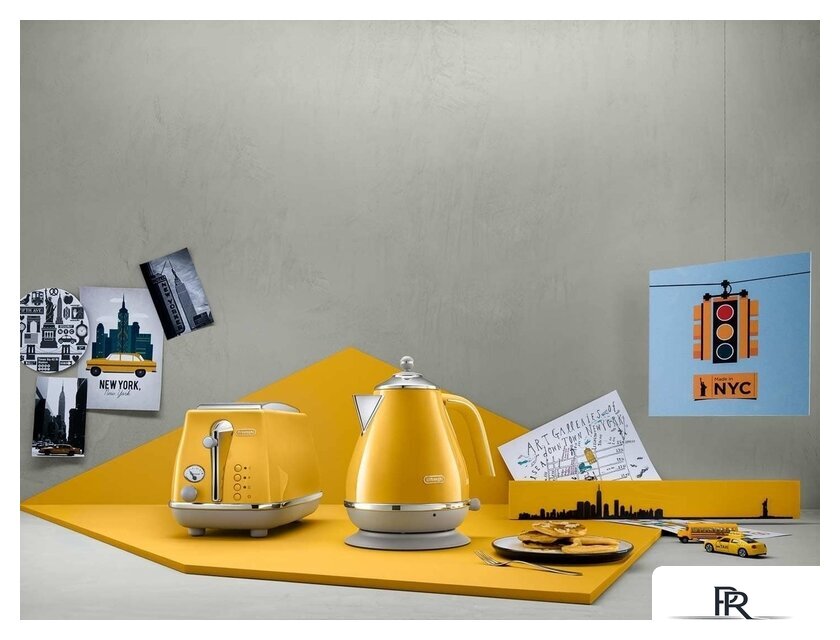 Электрический чайник DeLonghi Icona Capitals KBOC2001.Y - Изображение №4 — Интернет-магазин ПроЗаказ