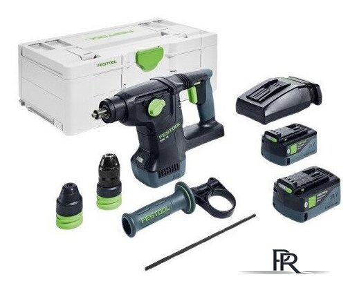 Перфоратор Festool Khc 18 5.0 Ebi-Plus 577448 (с 2-мя АКБ, кейс) - Изображение №1 — Интернет-магазин ПроЗаказ
