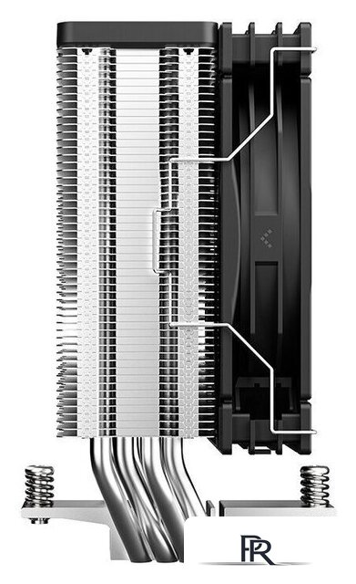 Кулер для процессора DeepCool AG400 G2 R-AG400-BKNPMG2-G - Изображение №5 — Интернет-магазин ПроЗаказ