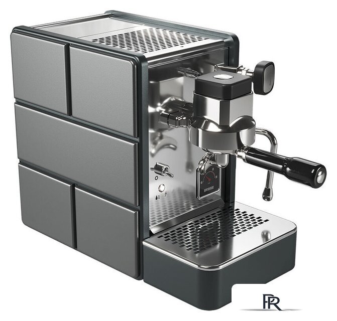 Рожковая кофеварка Stone Espresso Grey Pure - Изображение №1 — Интернет-магазин ПроЗаказ