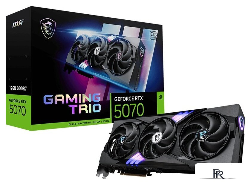 Видеокарта MSI GeForce RTX 5070 12G Gaming Trio - Изображение №7 — Интернет-магазин ПроЗаказ
