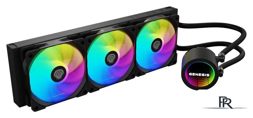 Система жидкостного охлаждения для процессора Genesis Hydria 360 ARGB NLG-2321 - Изображение №1 — Интернет-магазин ПроЗаказ