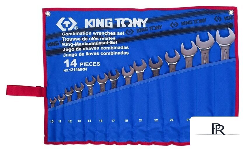 Набор ключей King Tony 1214MRN (14 предметов) - Изображение №1 — Интернет-магазин ПроЗаказ