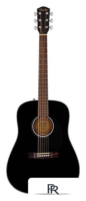 Акустическая гитара Fender CD-60S Black - Изображение №1 — Интернет-магазин ПроЗаказ