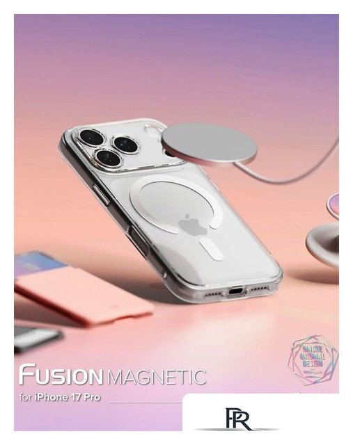 Чехол для телефона Ringke Fusion Magnetic для iPhone 17 Pro Clear - Изображение №2 — Интернет-магазин ПроЗаказ