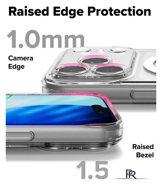 Чехол для телефона Ringke Fusion Magnetic для iPhone 17 Pro Clear - Изображение №9 — Интернет-магазин ПроЗаказ