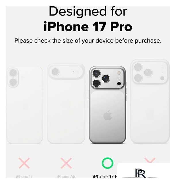 Чехол для телефона Ringke Fusion Magnetic для iPhone 17 Pro Clear - Изображение №3 — Интернет-магазин ПроЗаказ