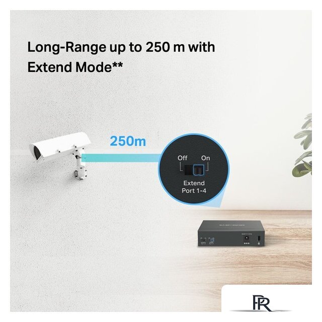 Неуправляемый коммутатор Mercusys MS105GP - Изображение №6 — Интернет-магазин ПроЗаказ