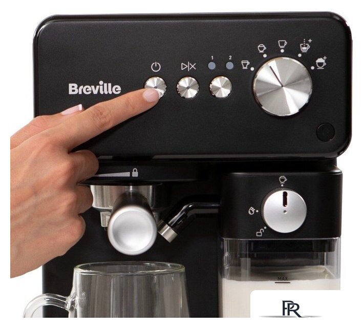 Рожковая кофеварка Breville Prima Latte Compact VCF183X - Изображение №2 — Интернет-магазин ПроЗаказ