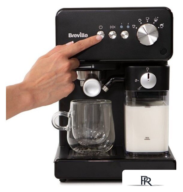 Рожковая кофеварка Breville Prima Latte Compact VCF183X - Изображение №10 — Интернет-магазин ПроЗаказ