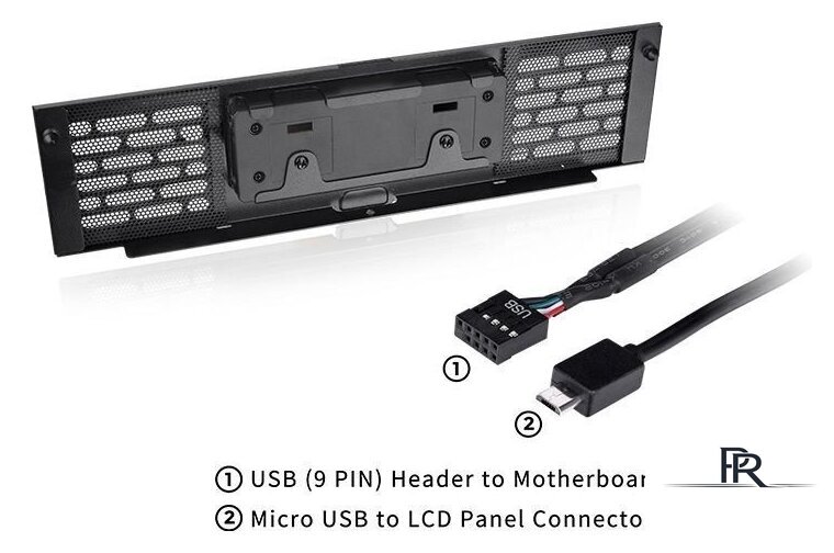 ЖК-панель Thermaltake LCD Panel Kit Tower 200 AC-066-OO1NAN-A1 - Изображение №2 — Интернет-магазин ПроЗаказ
