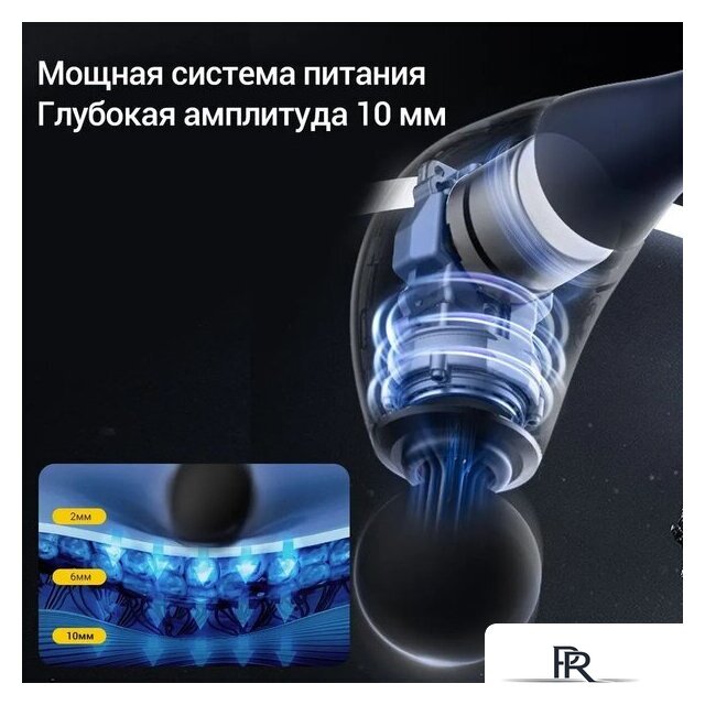 Перкуссионный массажер Deerma DEM-M103G - Изображение №7 — Интернет-магазин ПроЗаказ