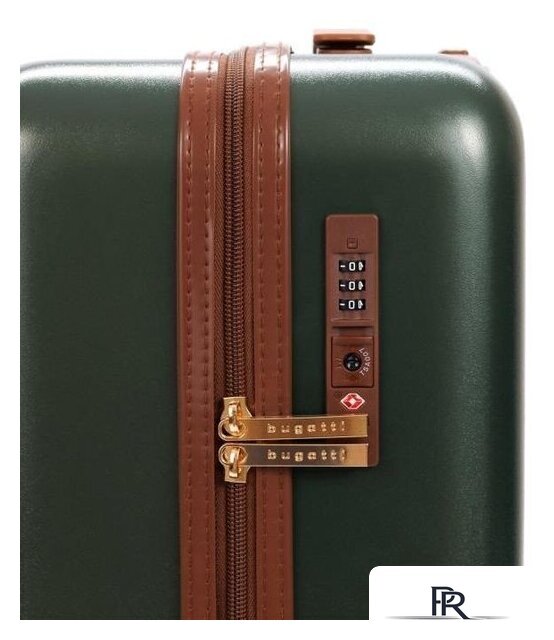Чемодан-спиннер Bugatti Amelia 49716010 (зеленый) - Изображение №7 — Интернет-магазин ПроЗаказ