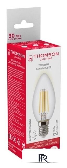 Светодиодная лампочка Thomson Filament Candle TH-B2069 - Изображение №1 — Интернет-магазин ПроЗаказ