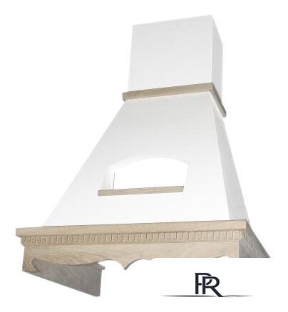 Кухонная вытяжка Elikor Бельведер 90П-650-П3Д (бежевый/дуб неокрашенный) (942299) - Изображение №1 — Интернет-магазин ПроЗаказ