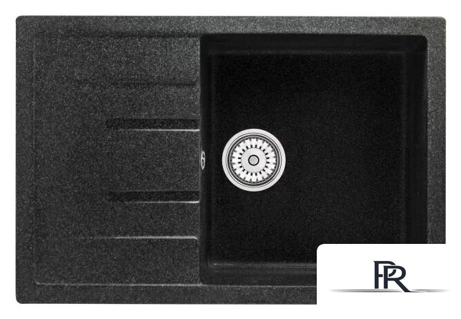 Кухонная мойка Berge BR-7603 (черный матовый) - Изображение №1 — Интернет-магазин ПроЗаказ