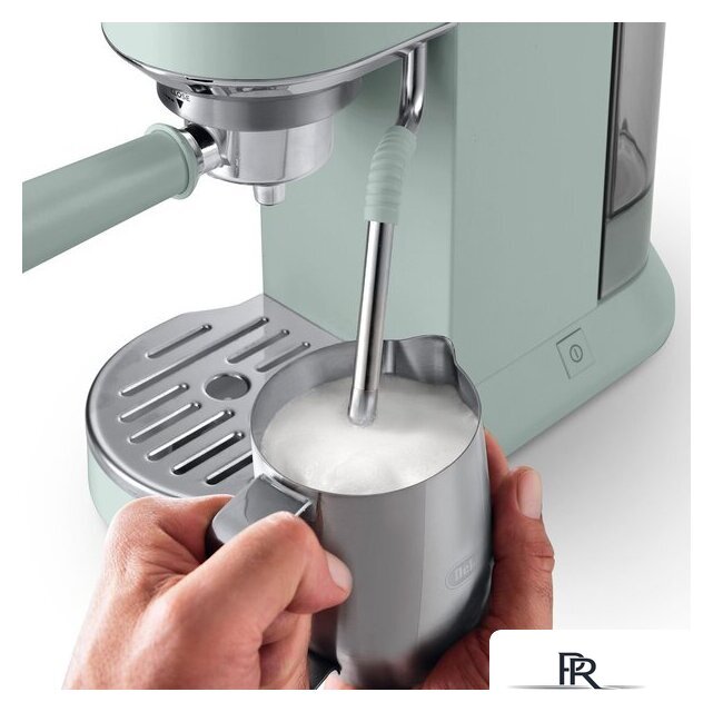 Рожковая кофеварка DeLonghi Dedica EC890.GR - Изображение №5 — Интернет-магазин ПроЗаказ