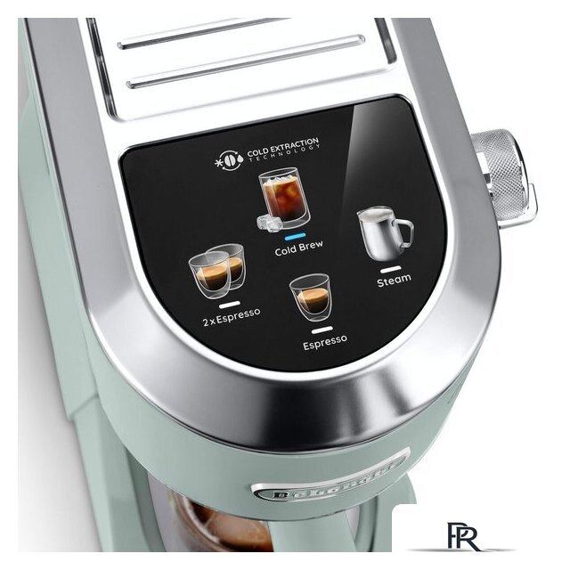 Рожковая кофеварка DeLonghi Dedica EC890.GR - Изображение №4 — Интернет-магазин ПроЗаказ