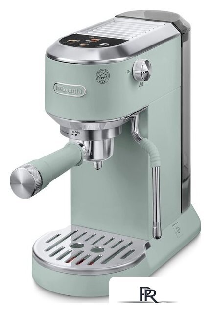 Рожковая кофеварка DeLonghi Dedica EC890.GR - Изображение №2 — Интернет-магазин ПроЗаказ