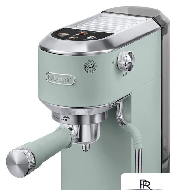 Рожковая кофеварка DeLonghi Dedica EC890.GR - Изображение №3 — Интернет-магазин ПроЗаказ