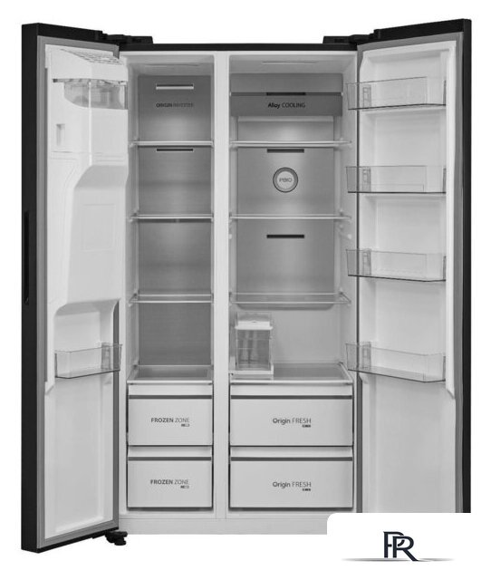 Холодильник side by side Toshiba GR-RS755WI-PMJ(05) - Изображение №3 — Интернет-магазин ПроЗаказ