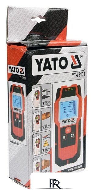 Детектор скрытой проводки Yato YT-73131 - Изображение №8 — Интернет-магазин ПроЗаказ
