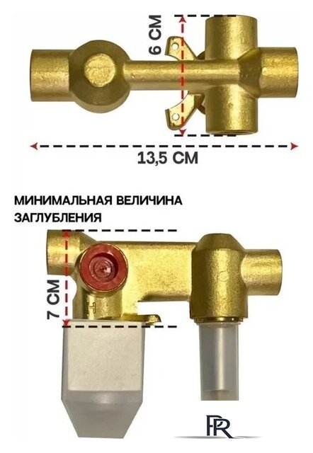 Душевая система  Hansberge H6075 (золото глянец) - Изображение №10 — Интернет-магазин ПроЗаказ