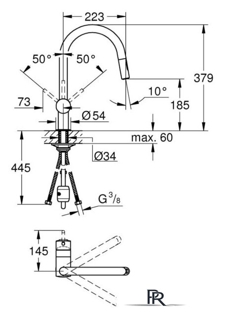 Смеситель Grohe Minta 32321AL2 - Изображение №2 — Интернет-магазин ПроЗаказ