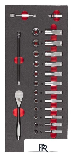 Набор головок слесарных Milwaukee 4932479824 - Изображение №1 — Интернет-магазин ПроЗаказ