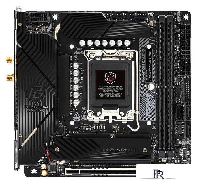 Материнская плата ASRock B760I Lightning WiFi - Изображение №1 — Интернет-магазин ПроЗаказ